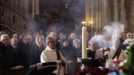 Les funérailles de Vaclav Havel à la cathédrale Saint Guy à Prague
 (Markus Schreiber/ AP / SIPA)