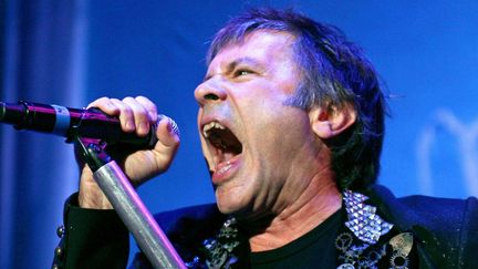 Bruce Dickinson, chanteur du groupe de heavy metal britannique Iron Maiden
 (Brandon Marshall/Music /REX/SIPA)