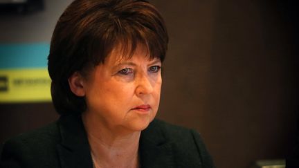 &nbsp; (Martine Aubry a justifié sa prise de position publique en affirmant que "ça fait des mois et des mois que nous faisons des propositions qui sont pas écoutées" © MaxPPP)