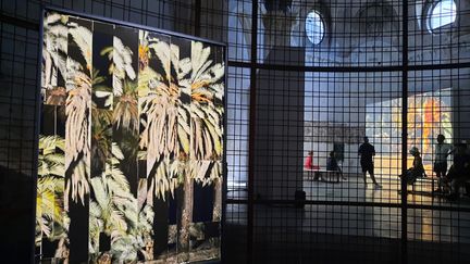 Une des photos de la série Phoenix exposée dans la chapelle des Trinitaires à Arles (Bouches-du-Rhône) (ANNE CHEPEAU / RADIO FRANCE)