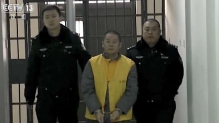 Arrestation du fondateur d'Ezubao, Ding Ning, le 31 janvier 2016: il reconnaît les faits. (CCTV/AP vidéo)