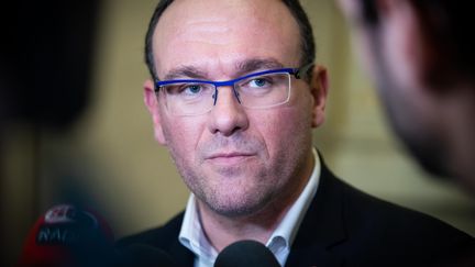 Damien Abad, vice-président LR à l'Assemblée nationale le 15 janvier 2018. (ALEXIS SCIARD  / MAXPPP)