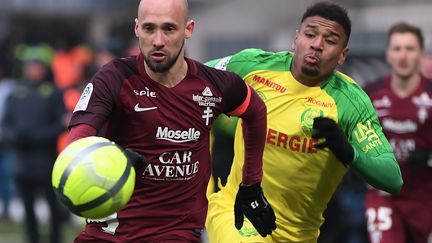 Metz face à Nantes (FREDERICK FLORIN / AFP)