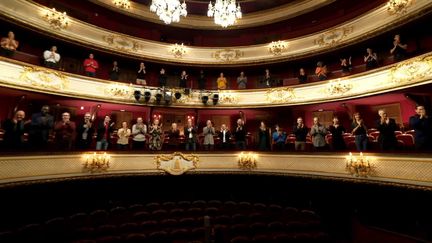 La troupe de la Comédie-Française rend hommage à Molière pendant le confinement (Comédie-Française)