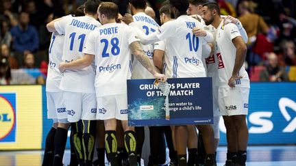 L'Equipe de France de handball lors de l'Euro 2020. (OLE MARTIN WOLD / NTB SCANPIX)