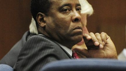 Le docteur Conrad Murray lors de son procès. (PAUL BUCK / POOL / AFP)