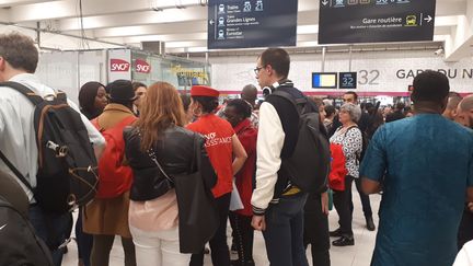 La gare du Nord à Paris. (STÉPHANIE BERLU / FRANCE-INFO)