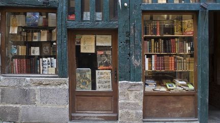 Une boutique de livres anciens à Limoges (janvier 2012)
 (Charlie Habad / Photononstop / AFP)