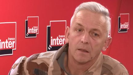 François Lecointre était l'invité de France Inter mercredi 27 novembre.&nbsp; (FRANCEINFO / RADIOFRANCE)