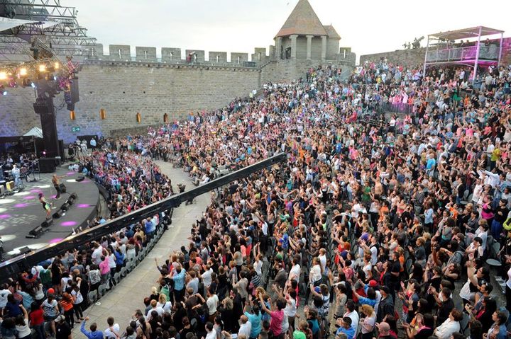 Le théâtre de la cité de Carcassonne plein à craquer
 (MAXPP/PHOTOPQR/LADEPECHE/ROGER GARCIA)