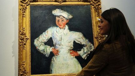 Une toile de Chaïm Soutine, "Le petit pâtissier", a été adjugée le 8 mai 2013, 18 millions de dollars aux enchères à New York.
 (EMMANUEL DUNAND / AFP)