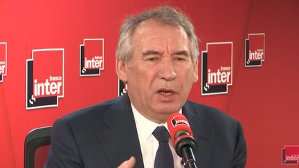 François Bayrou, président du MoDem, invité sur France Inter, le 30 janvier 2019. (France Inter)