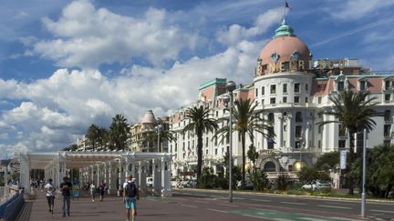 La promenade des Anglais à Nice.
 (VALERY HACHE / AFP)