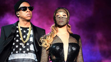 Jay Z et Beyoncé à San Francisco le 5 août 2014, durant leur tournée "On the Run"
 (Mason Poole / AP / Sipa)