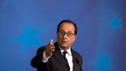 Le président François Hollande à Bruxelles le 7 juillet 2015 (REUTERS - Philippe Wojazer)