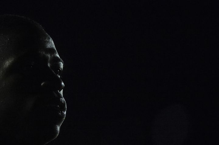 Vinicius Junior lors d'un match face à Vasco de Gama, le 8 juillet 2017, à Rio de Janeiro (Brésil). (FERNANDO SOUTELLO / AGIF / AFP)