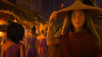 Image extraite de la bande-annonce du film Disney "Raya et le dernier dragon"&nbsp; (CAPTURE D'ECRAN / DISNEY)