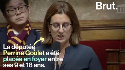 Perrine Goulet dépeint la dure réalité des foyers d'accueil pour enfants. Aujourd'hui députée, elle hausse la voix à l'Assemblée pour rendre l'aide sociale plus égalitaire.