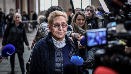 Isabelle Balkany à son procès en appel pour fraude fiscale à Paris, le 11 décembre 2019. (STEPHANE DE SAKUTIN / AFP)