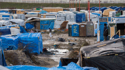 &nbsp; (Les migrants ont jusqu'à mardi pour évacuer la zone sud du camp © MaxPPP)