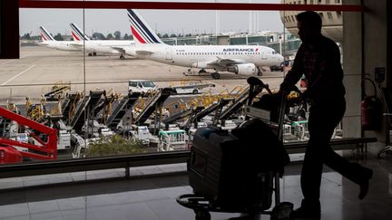 &nbsp; (Ce mercredi, Air France prévoyait d'assurer la quasi-totalité de ses vols long-courriers malgré la grève des contrôleurs aériens   © MaxPPP)