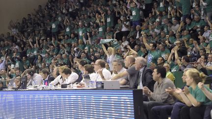 Le public du CSP Limoges à Beaublanc (JOEL PHILIPPON / MAXPPP)