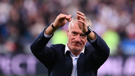 Didier Deschamps, le 16 octobre 2018, à Paris. (FRANCK FIFE / AFP)