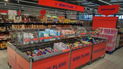 Dans l’alimentation, l’inflation pourrait dépasser 25 % en juin, alertent les grandes enseignes de la distribution. (Evan Lebastard / RADIO FRANCE)