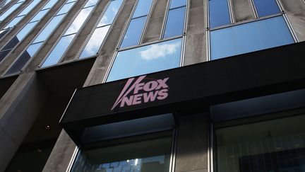 Les bureaux de la chaîne de télévision Fox News à New-York, le 5 avril 2017. (SPENCER PLATT / GETTY IMAGES NORTH AMERICA)