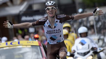 Sixième du Tour de France 2014, Romain Bardet a remporté une étape sur le Dauphiné 2015 (ERIC FEFERBERG / AFP)