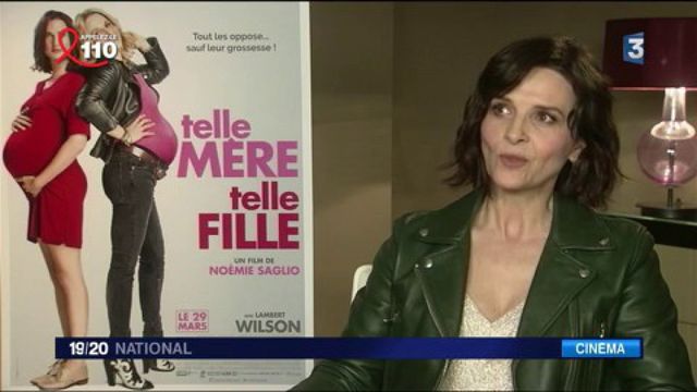 Cinéma Juliette Binoche Et Camille Cottin Enceintes Ensemble Dans Telle Mère Telle Fille 