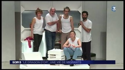 Théâtre : "Le dragon d'or", une vie de migrants