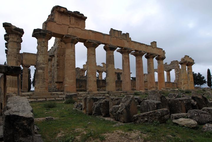 L'ancienne cité grecque de Cyrène en Libye.
 (ABDULLAH DOMA / AFP)