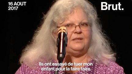 La mère d'Heather Heyer lui rend hommage.&nbsp; (Brut)