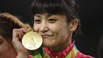 4ème médaille d'or olympique pour Kaori Icho (TOSHIFUMI KITAMURA / AFP)