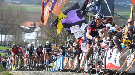 Sylvain Chavanel est motivé pour Paris-Roubaix (ERIC LALMAND / BELGA)