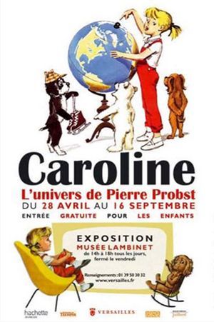 L&#039;affiche de l&#039;exposition Caroline au musée Lambinet.
 (Musée Lambinet)