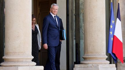 Bruno Le Maire, le 4 juillet 2022, à Paris. (LUDOVIC MARIN / AFP)