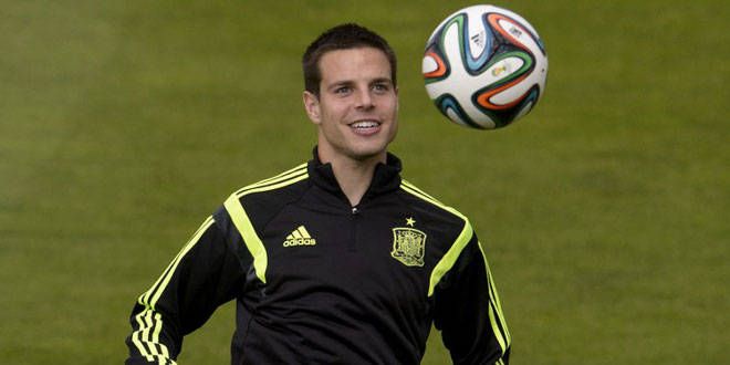 César Azpilicueta est l'une des nouveautés du 11 de départ de Vicente Del Bosque pour ce Mondial