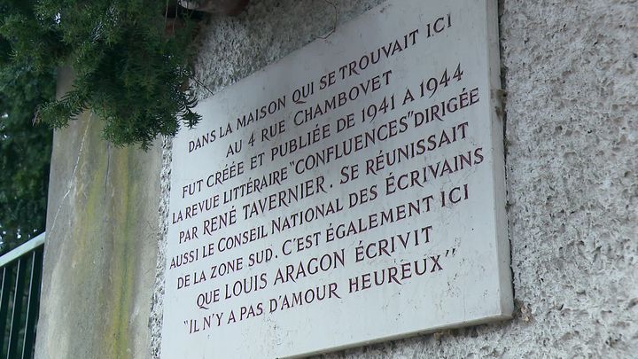 Au 4 de la rue Chambovet dans le 3e arrondissement de Lyon, lieu de refuge pour le poète Louis Aragon (France 3 Aura)