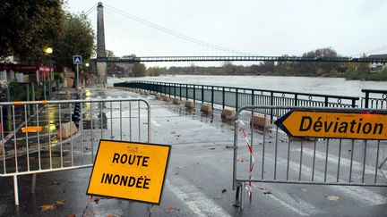 Une photo prise &agrave; Saint-Martin-d'Ard&egrave;che (Ard&egrave;che), le 4 novembre 2011. (MAXPPP)