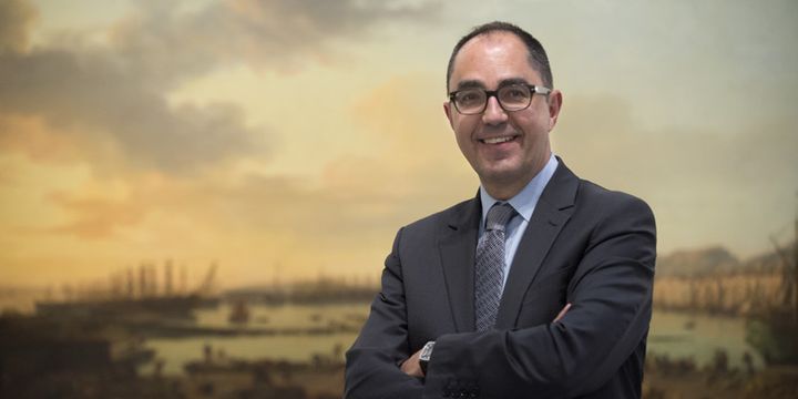 Jean-Luc Martinez, président-directeur du Louvre, le 4 mai 2016 à Liège
 (John Thys / AFP)