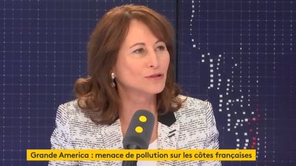 Ségolène Royal, invitée sur franceinfo vendredi 15 mars. (FRANCEINFO)