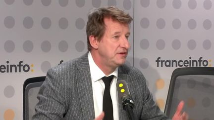 Yannick Jadot, sénateur écologiste de Paris, invité de franceinfo soir le mercredi 20 novembre 2024. (FRANCEINFO / RADIO FRANCE)