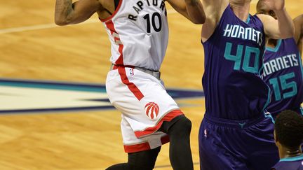 DeMar DeRozan le joueur des Raptors (PETER ZAY / ANADOLU AGENCY)