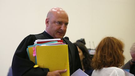 Le procureur de la République de Marseille, Nicolas Bessone, ici le 13 juin 2017 dans le cadre d'une autre affaire. (PASCAL POCHARD-CASABIANCA / AFP)