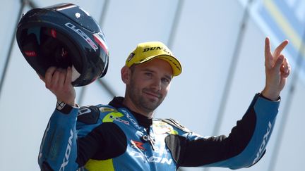  Anthony Delhalle avait remporté avec son équipe les 24h du Mans moto en 2015. (JEAN-FRANCOIS MONIER / AFP)