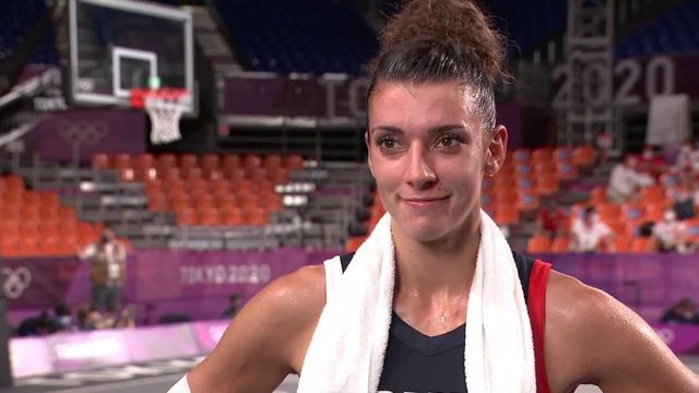 Basket 3x3 (F) : la réaction de Laëtitia Guapo, qualifiée pour les demies