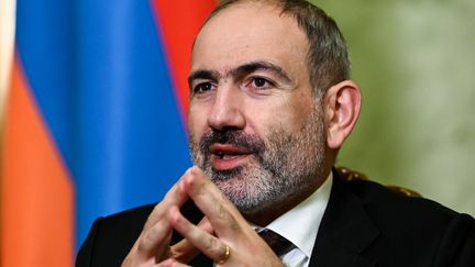 Le Premier ministre arménien&nbsp;Nikol Pashinyan, le 6 novembre 2020 à Erevan. (AFP)