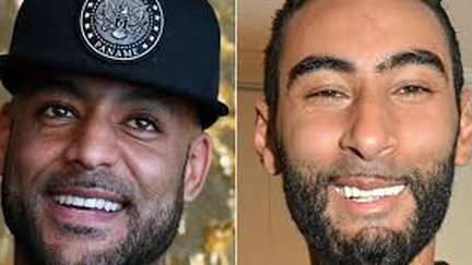 Booba versus La Fouine dans leur guerre des mots en 2013. (LE MOUV / RADIO FRANCE)